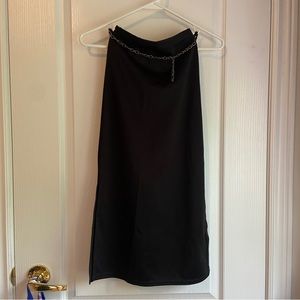 90s / Y2K Black Maxi Skirt - Byer